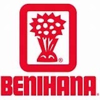 benihana logo on a white background