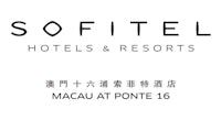 the logo for softtel hotels and resorts macau at pointe 16